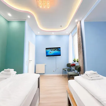 Rheinblick Family - 2 Double Beds Privatunterkunft